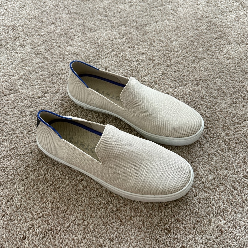 Rothy's Original Slip On Sneaker Sand Size 8
